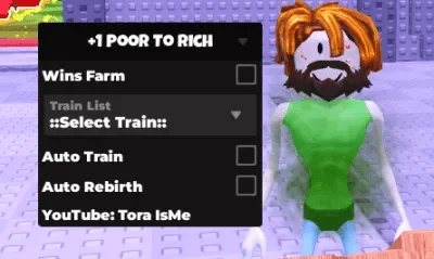 Script +1 Poor to Rich No Key