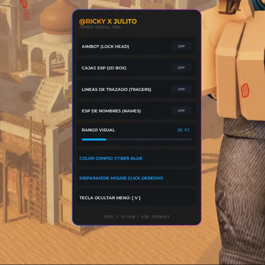 Script Aimbot ESP No Recoil Fly Features