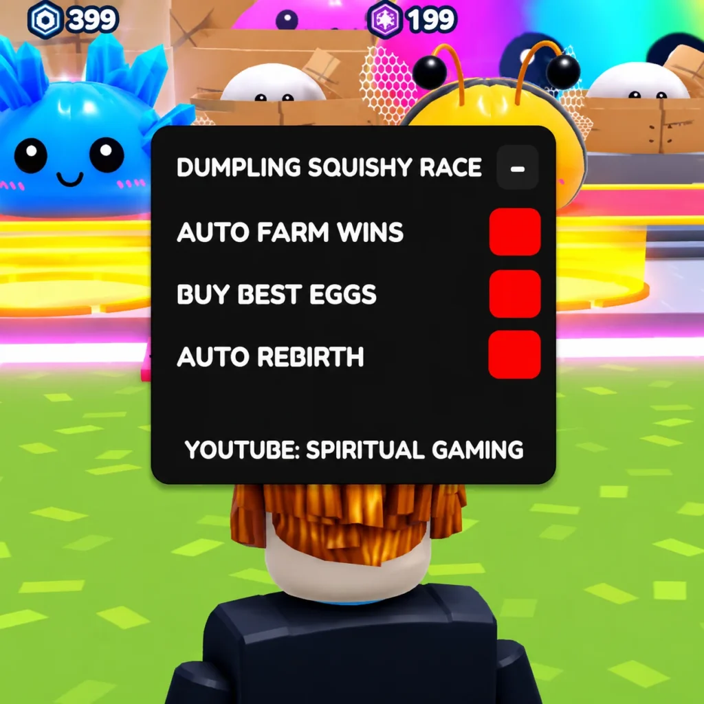 SCRIPT Dumpling Squishy Race