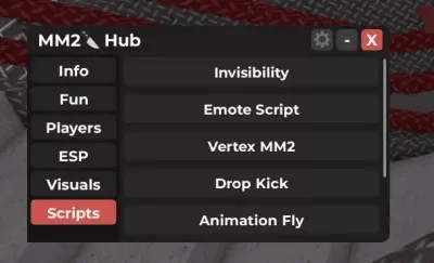 Script MM2 Admin GUI | Attack, Fling Player & Fun Tools