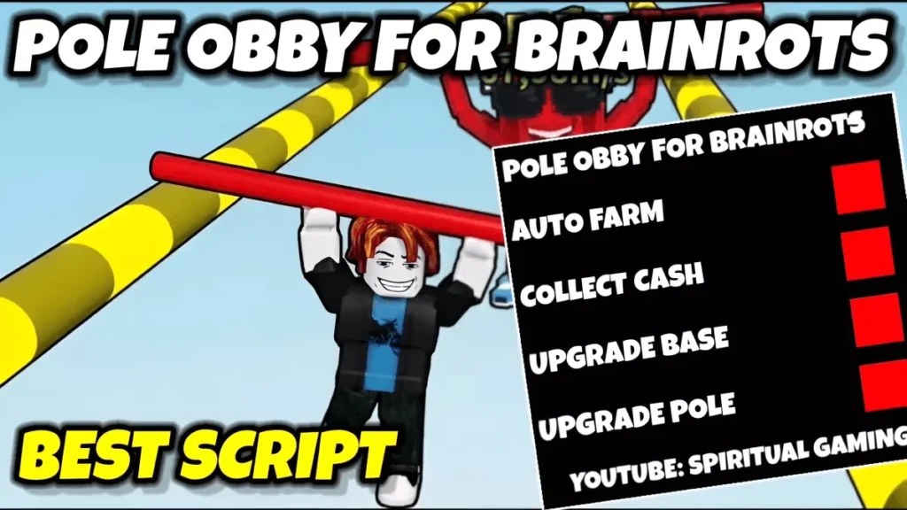 Script Pole Obby for Brainrots Auto Farm