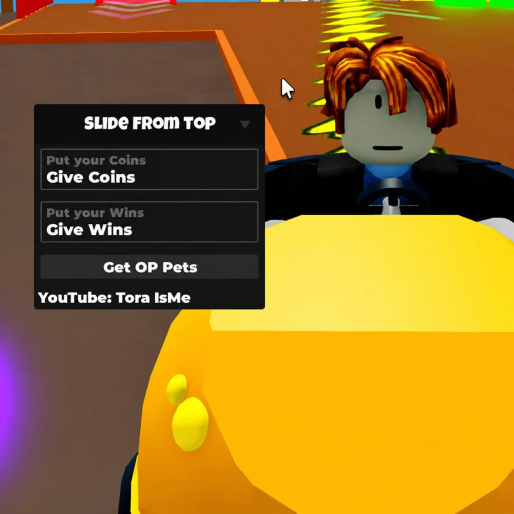 script Slide from top no key infinite coins