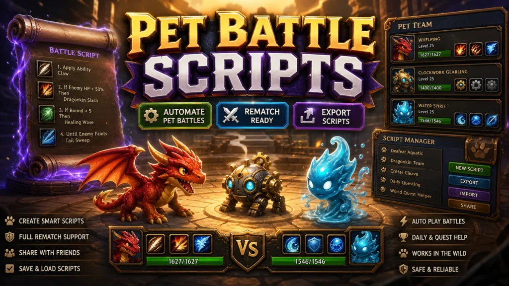 Script Battle Pet No Key