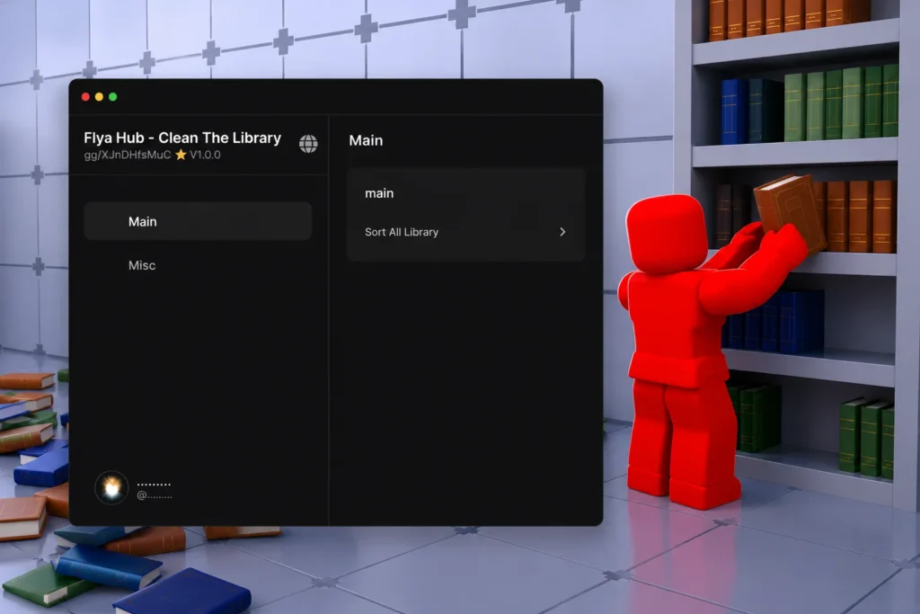 Script Clean The Library book organizer auto sort esp