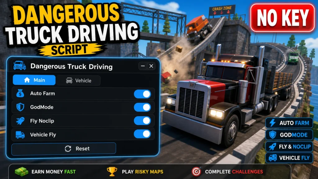 Script Nixus Hub Dangerous Truck Driving Roblox