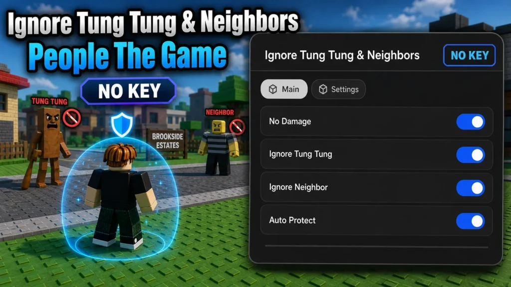 Script Ignore tung tung People The Game