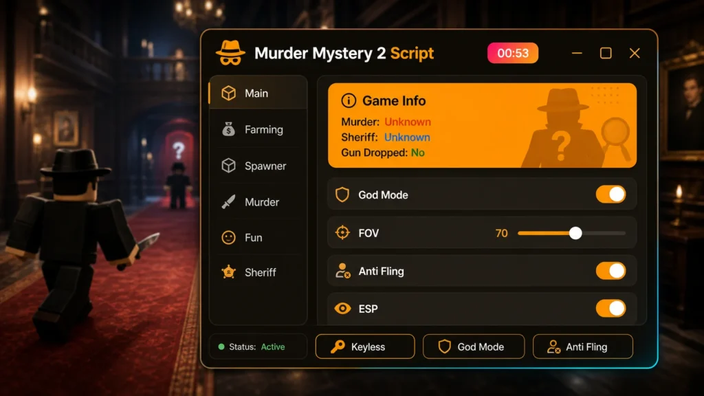 MURDER mystery 2 game script