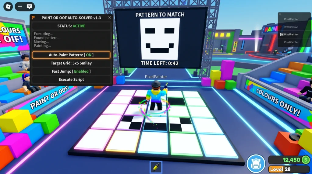 SCRIPT by HidenSeekFun Paint Or Oof game