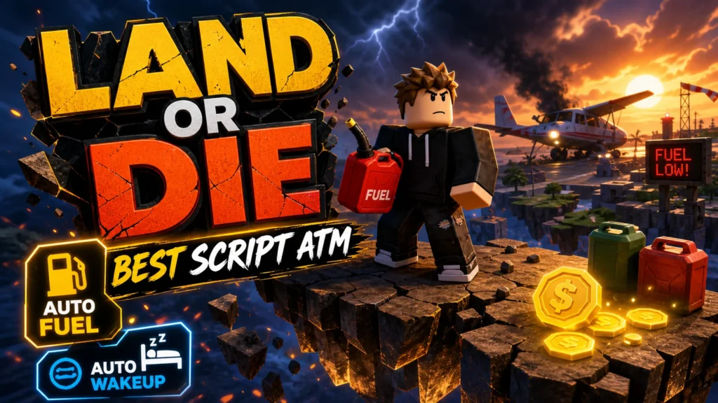 Script land or die roblox