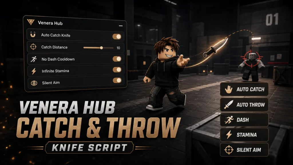 SCRIPT Roblox Venara Hub Catch and Throw