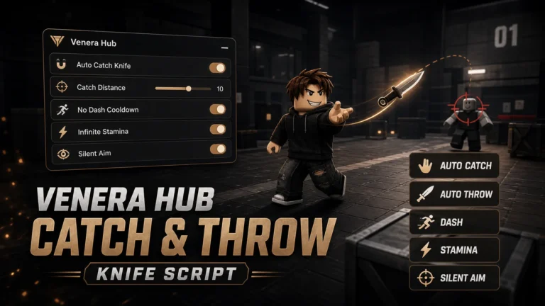 SCRIPT Roblox Venara Hub Catch and Throw