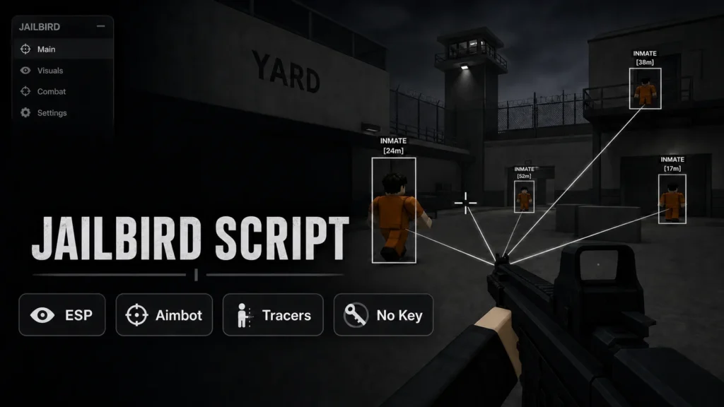 Script Jailbird Roblox | Auto Escape, Speed & More