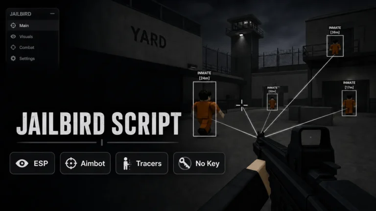 Script Jailbird Roblox | Auto Escape, Speed & More