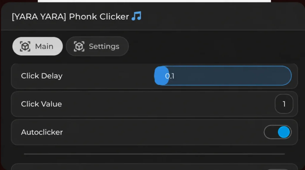 Script PHONK Clicker free key Auto Toggle AutoClicker