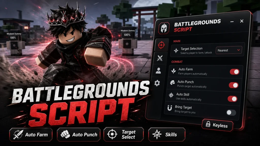 Script Roblox The Strongest Battlegrounds