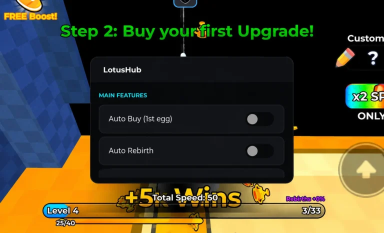 Lotus Hub +1 Wings Obby Escape Script [keyless]