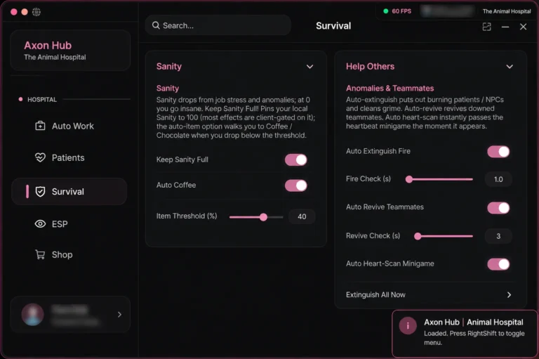 Animal Hospital (Anomaly) 🧪 Script Axon Hub
