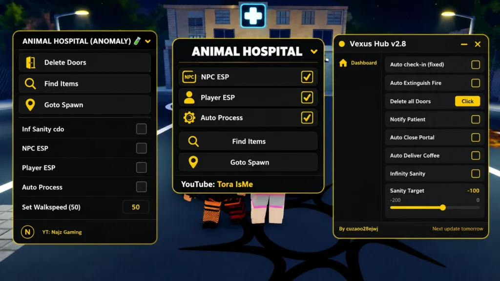 Najz Gaming Animal Hospital (Anomaly) 🧪 Script (keyless)