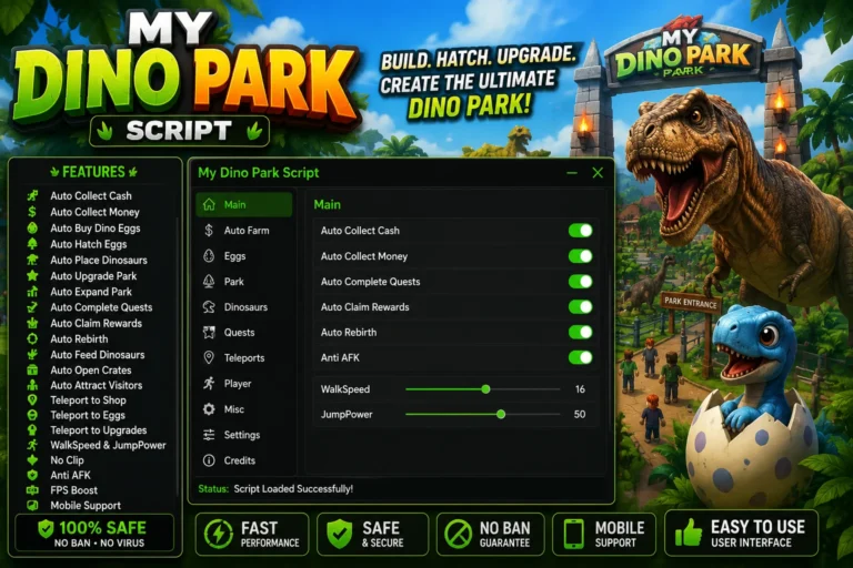 My Dino Park Script