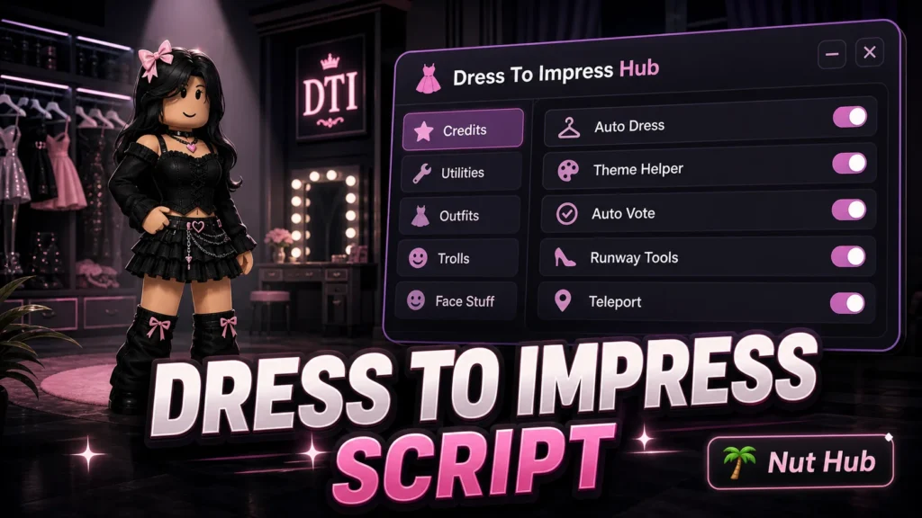 script by nut hub [🌴] Dress To Impress